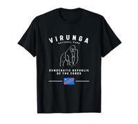 Parc national des Virunga Gorilla République démocratique du Congo T-Shirt