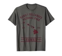 Parc National des volcans d'Hawaï Est. 1916 Hawaï T-Shirt