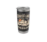 Parc national du lac Crater Gobelet isotherme en acier inoxydable double paroi