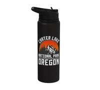 Parc national du lac Crater Stainless Steel Insulated Water Bottle