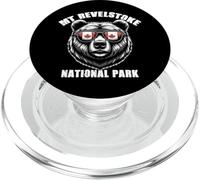 Parc National du Mont Revelstoke Ours Canada Voyage Canadien PopSockets PopGrip pour MagSafe