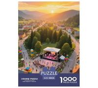 Parc National Durmitor 1000 Pièces Puzzle pour Enfants À Partir De 14 Ans, Parfait pour Les Amateurs De Puzzles, Cadeau, Stimulant, Jeux Éducatif, Qualité Premium 38x26cm/1000pcs