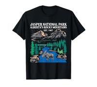 Parc National Jasper Montagnes Rocheuses de l'Alberta, Est. 1907 T-Shirt