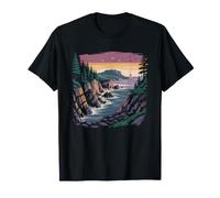 Parc National Maine Bar Harbor Ocean Littoral T-Shirt