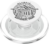Parc national olympique 1938, style vintage, État de Washington PopSockets PopGrip pour MagSafe