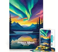 Parc National Prince Albert Puzzle de 1000 pièces pour Adolescents Décoration Murale Design Lumineux et Relaxant Assemblage Facile 50x75cm