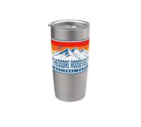 Parc national Theodore Roosevelt Gobelet isotherme en acier inoxydable double paroi