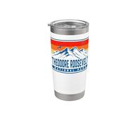 Parc national Theodore Roosevelt Gobelet isotherme en acier inoxydable double paroi