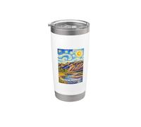 Parc national Theodore Roosevelt Nord Gobelet isotherme en acier inoxydable double paroi