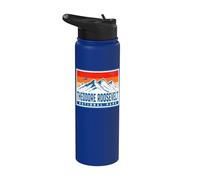Parc national Theodore Roosevelt Stainless Steel Insulated Water Bottle