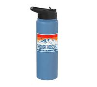 Parc national Theodore Roosevelt Stainless Steel Insulated Water Bottle