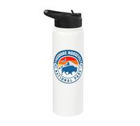 Parc national Theodore Roosevelt Stainless Steel Insulated Water Bottle