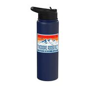 Parc national Theodore Roosevelt Stainless Steel Insulated Water Bottle