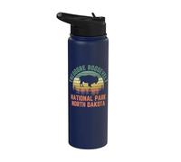 Parc national Theodore Roosevelt Stainless Steel Insulated Water Bottle