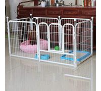 Parc pliable pour petits chiens et chats - Léger et portable - Enclos intérieur/extérieur pour jouer et se reposer en toute sécurité