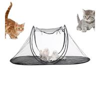 Parc portable pour chat, parc d'extérieur pliable pour chiot, 120 x 63 cm, niche pour petits animaux, cage authentique facile à installer, tente de voyage respirante pour chatons, chiots