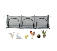 Parc portable pour poulailler, enclos d'extérieur pour animaux de compagnie, maison de volaille, grand enclos pop-up pour petits animaux, filet de jardinage facile à installer pour protéger les