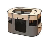 Parc Pour Animaux - Parc Pliable Pour Chiots | Tente Portable Pour Animaux | Niche Légère Et Escamotable Pour Chats Et Chiens | Enclos En Maille Facile À Nettoyer | Niche Portable Pour Animaux De Comp