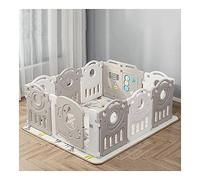 parc pour bébé Baby PlayPen PlayPen, Centre D'activité For Enfants Pliable Centre De Sécurité, Avec Panneau De Sécurité Et Panneau De Jeu For Garçons/Filles(150x130cm)