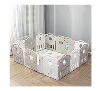 parc pour bébé Baby PlayPen PlayPen, Centre D'activité For Enfants Pliable Centre De Sécurité, Avec Panneau De Sécurité Et Panneau De Jeu For Garçons/Filles(180x150cm)