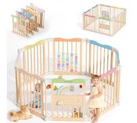 Parc pour bébé en bois