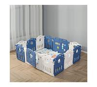 parc pour bébé PLAYPEN Pliable, Jardin De Jeu De La Sécurité For Bébé Avec Plan Blanc Et Mur D'activité, For Une Utilisation Extérieure Intérieure(180x150cm)