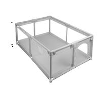 Parc pour bébé, Plusieurs options de taille, Design sûr et élégant , Gris 120 160cm