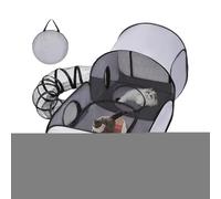 Parc pour Chat Extérieur Aire De Pliable Et Portable | Parc Et Tente Tunnel Chat Accessoires Animaux Aire De Pliable Et Portable Chiot Petits Animaux Intérieur Extérieur