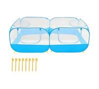 Parc Pour Chats - Enclos Pliable L'intérieur Et L'extérieur, Espace De Jeu Chatons, Enclos Voyage Animaux, Cage Portable Robuste Avec Protection Solaire | Le Jardin, Les Voyages, L'extérieur Système D