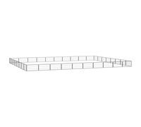 Vidaxl Parc Pour Chien 36panneaux Noir 100x50cm Acier Enduit De Poudre