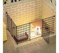 Parc pour chien - Parc pour chat, enclos pour chiots, enclos pour chien d'intérieur, parc pour animaux de compagnie, cage pour petits animaux à faire soi-même pour une utilisation intérieure et extéri
