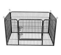 Parc Pour Chiens, Enclos En Métal, Chiot, Petits Animaux, Gris