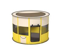 Parc pour Chiots Parc Chat Chien Parc Chiot Pliable Animaux Parc pour Chiot Enclos Chien Parc d'exercice Chenil, Tente étanche Parc pour Chiots, Chats, Chiens, Lapins-Yellow||110 * 60CM