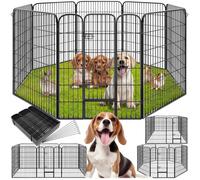 TECTAKE Enclos pour chien modulable