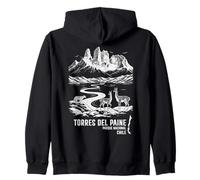 Parc Torres Del Paine Parque Nacional Chili National Parks Sweat à Capuche