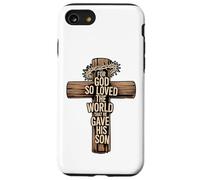 Parce Que Dieu a Tant aimé Le Monde, Les Écritures religieuses Coque pour iPhone SE (2020) / 7/8