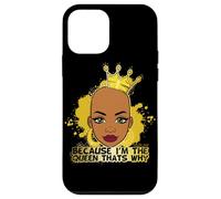 Parce Que Je suis la Reine, C'est Pourquoi Black Queen s'amuse avec Melanine Sista Coque pour iPhone 12 Mini