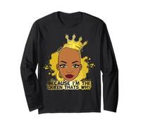 Parce Que Je suis la Reine, C'est Pourquoi Black Queen s'amuse avec Melanine Sista Manche Longue