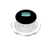 Parce Que Je suis Le Directeur régional, C'est Pourquoi Funny Management PopSockets PopGrip pour MagSafe