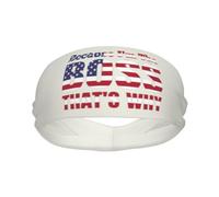 Parce Que Je suis Le Patron, Voilà Pourquoi Unisexe Bandeau Cheveux Séchage Rapide Serre Tete Élastique Headband pour Randonnée Jogging Fitness Tennis