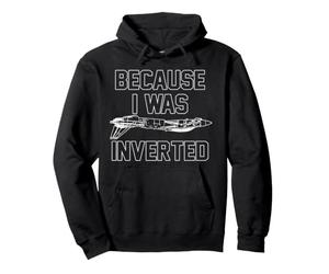 Parce Que j'étais Un Avion inversé Sweat à Capuche