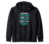 Parce Que Les Amis ne laissent Pas Leurs Amis Combattre Le Cancer Seuls Sweat à Capuche