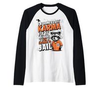 Parce Que si Je Le répare, Je Vais Aller en Prison avec Funny Raccoon Sarcasm Manche Raglan