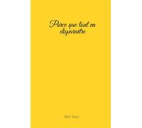 Parce que tout va disparaitre - Camille Taulelle - Books On Demand - broché - Poésie