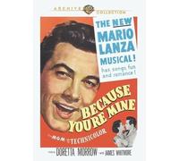 Parce Que Tu Es Le Mien DVD (1952) - Mario Lanza, Doretta Morrow, James Whitmore