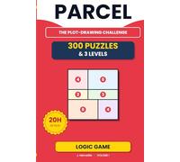 PARCEL: 300 logic puzzles for adults - Volume 1 - Sudoku and shikaku style - Nikoli puzzles - Divide grid into rectangles - 3 difficulty levels - Solutions included