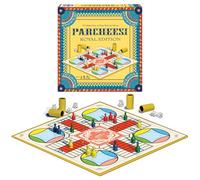 Parcheesi Royal Edition par Winning Moves Games USA, favori de la Famille Classique avec de charmantes Illustrations, jetons et Tasses à dés pour 2 à 4 Joueurs, à partir de 8 Ans (6106)