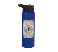 Parchemin des yeux égyptiens Stainless Steel Insulated Water Bottle