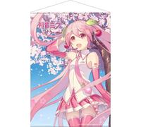 Parchemin mural Hatsune Miku Fleur de cerisier 50 x 70 cm