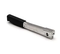 PARCO® Agrafeuse martelée type 019 avec boîtier en acier robuste et poignée ergonomique - Pistolet agrafeuse - Agrafeuse puissante - Pour agrafes de 4 à 6 mm